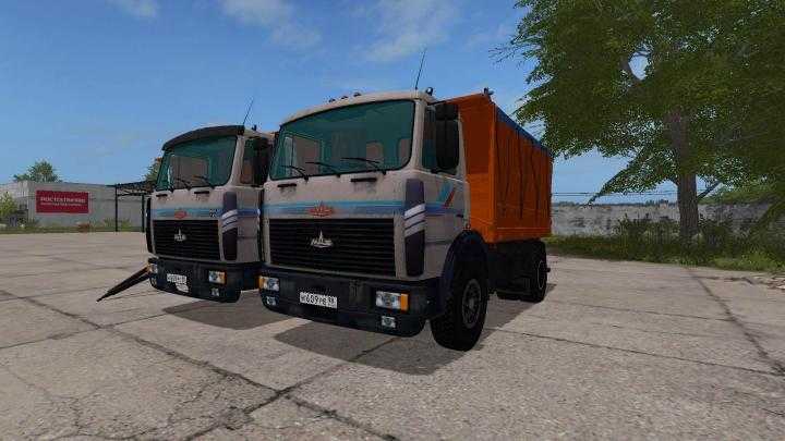 FS17 – Maz 5551 + Trailer V3.1