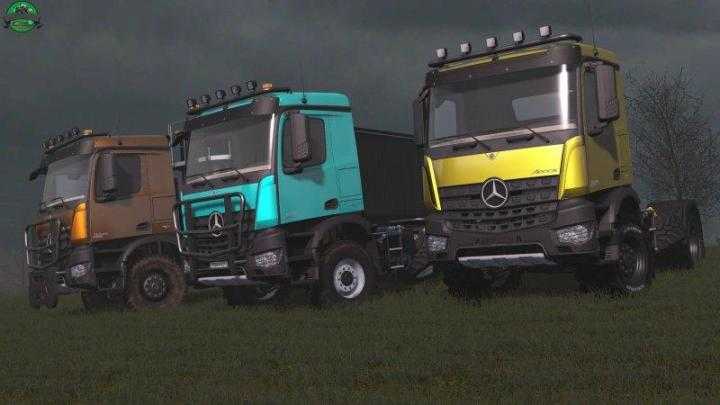 FS17 – Mercedes Arocs Agrar Truck V1.2