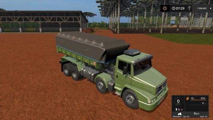 FS17 – Mercedes Benz 1620 Dump Truck V1