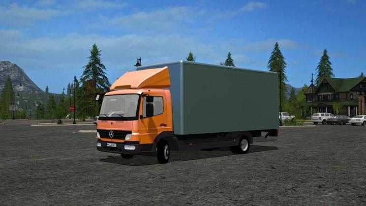 FS17 – Mercedes Benz Atego 818 With Accessories V1