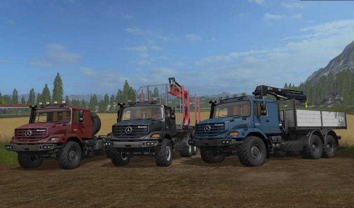 FS17 – Mercedes-Benz Zetros Pack V1