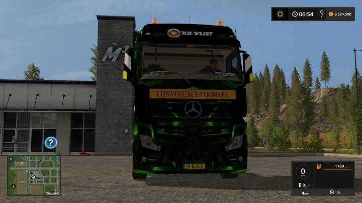 FS17 – Mercedes Vandervlist Green Abstract V1