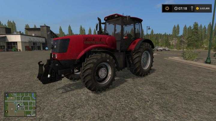FS17 – Mtz 3022 Belarus Tractor V1.0.0.1