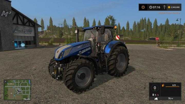 FS17 – New Holland T7 Bluepower 290-315 Tractor V1.1