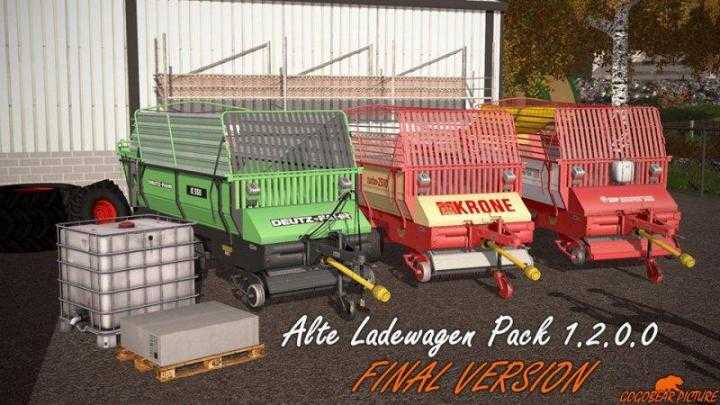 FS17 – Old Forage Wagons Pack V1.2
