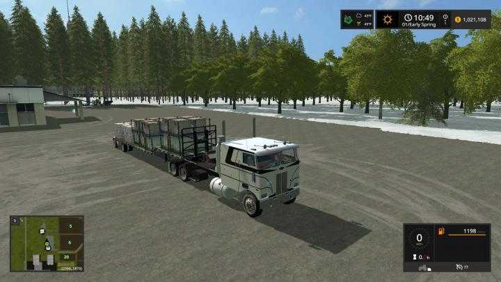 FS17 – Pete 352 Coe Truck V1