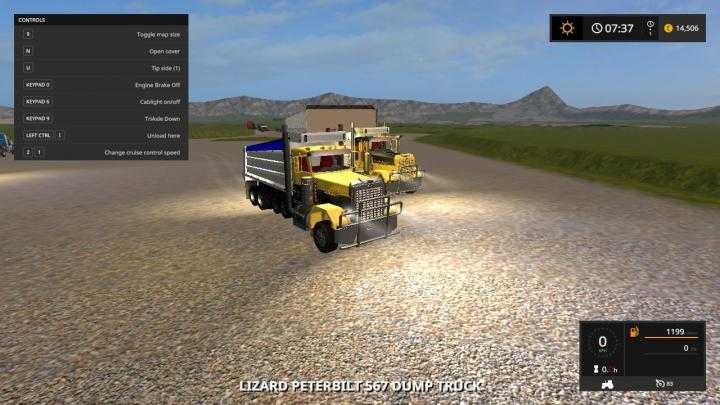 FS17 – Peterbilt 389 Dump Truck V1.0.0.2
