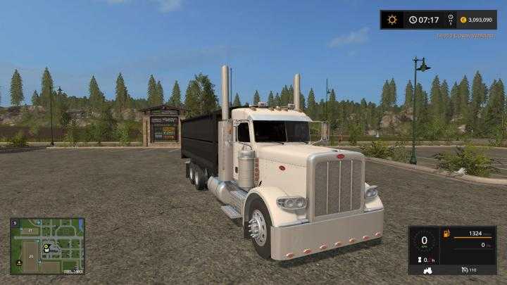 FS17 – Peterbilt 389 Graintruck V1.0.1.0