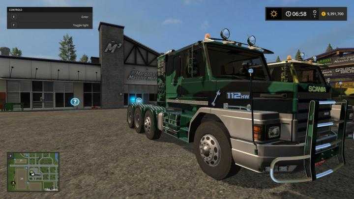 FS17 – Scania 112 Forest Multi-Color V1