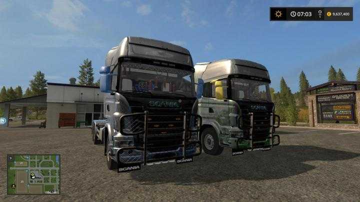 FS17 – Scania Lift Multi Color Skin V1