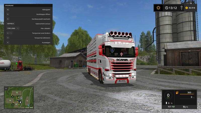 FS17 – Scania R730 Cattle Truck V1