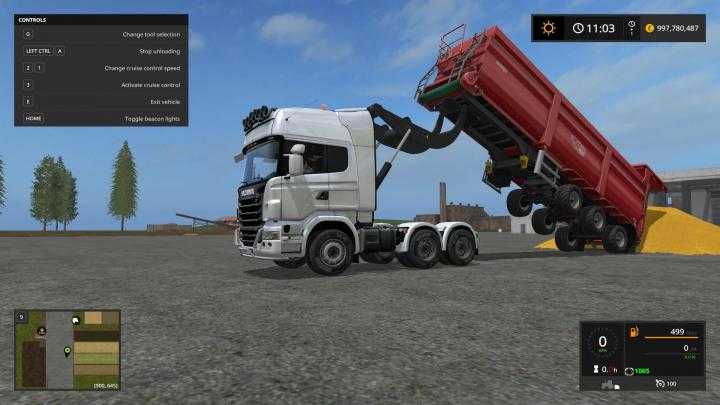 FS17 – Scania R730 V8 Lifter V1