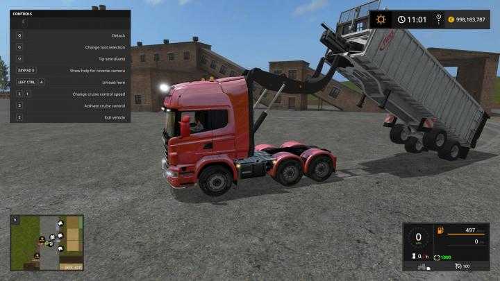 FS17 – Scania R730 V8 Lifter V1