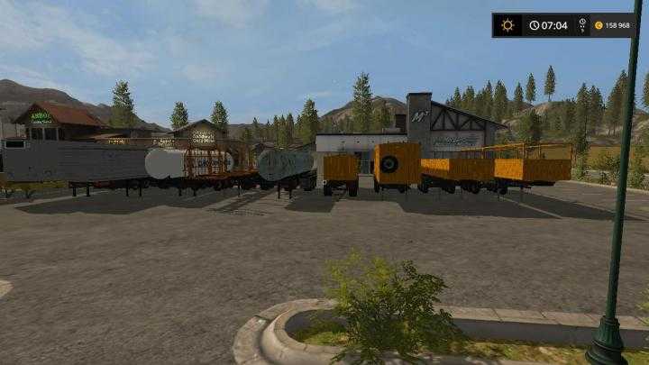 FS17 – Semi-Trailers For Kraz V1.3