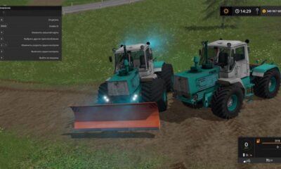 FS17 – T-150K Красный + зеленый трактор V1