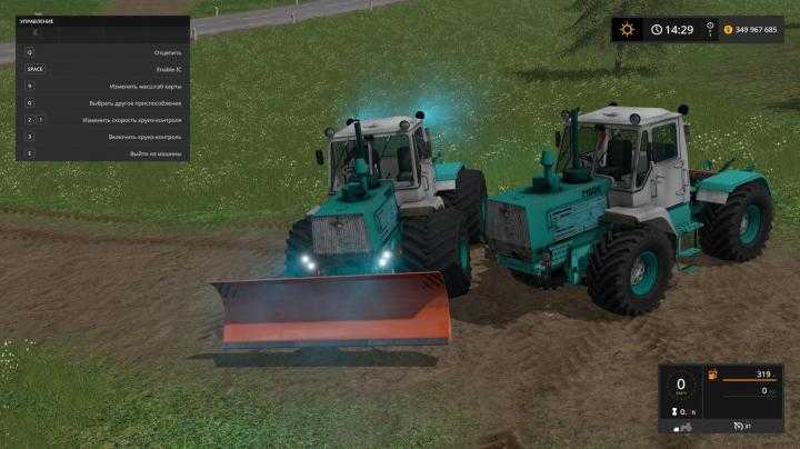 FS17 – T-150K Red + Green Tractor V1