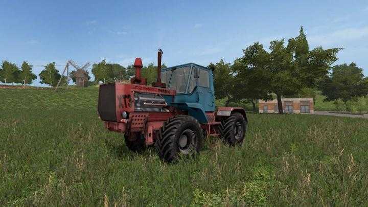 FS17 – Tractor T-150K (Red-Blue) Tractor V1.0.0.1