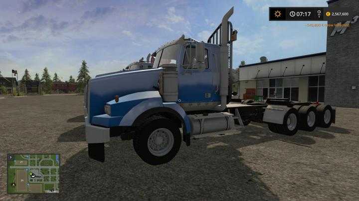 FS17 – Tridem Western Star 4900Sa Truck V1