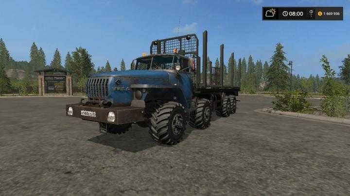 FS17 – Ural 6614 8X8 Forest V1.1