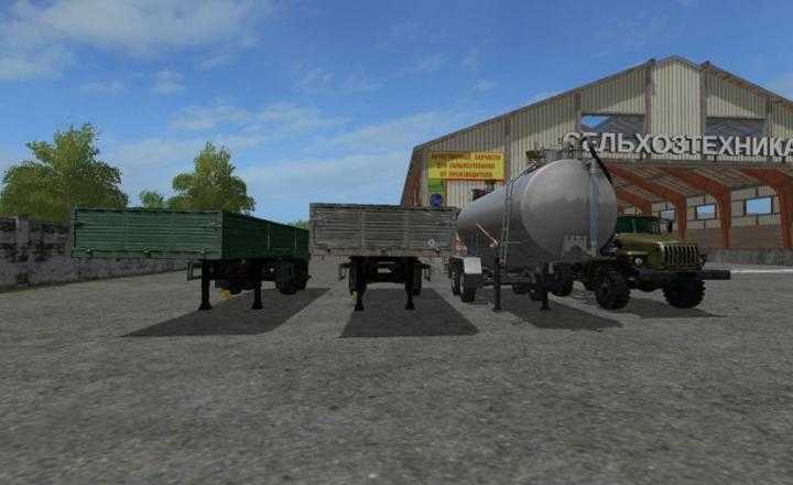 FS17 – Ural Tyagach + Trailer V1