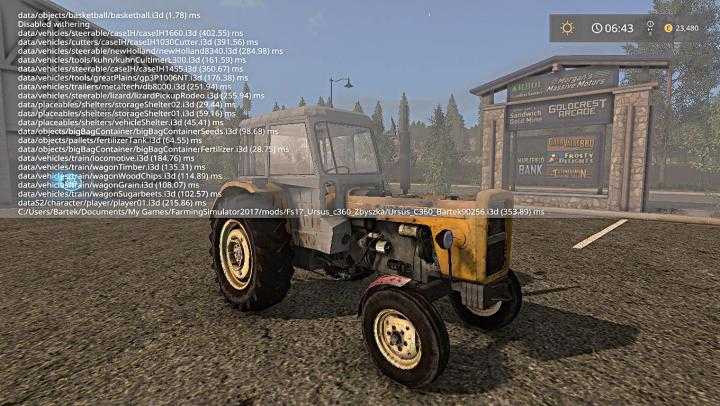 FS17 – Ursus C360 Tractor V1