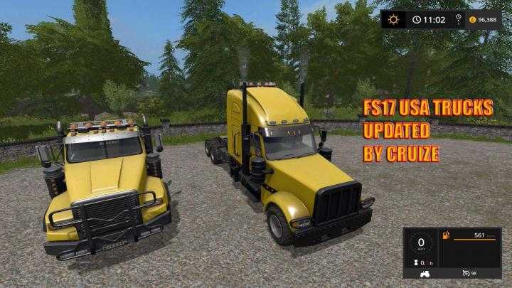 FS17 – Usa Trucks Updated V1.0.0.9