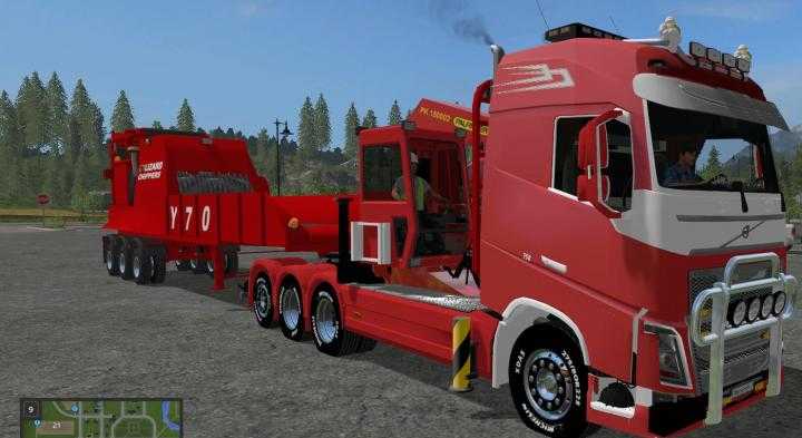 FS17 – Volvo Fh16 750 Logging V1