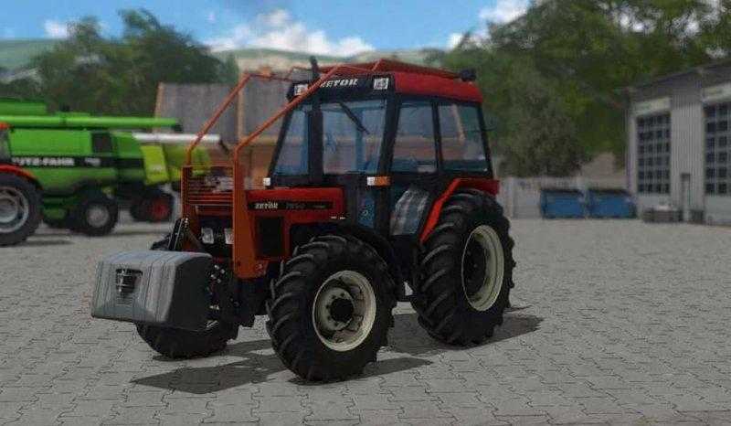 FS17 – Zetor 7340 Turbo Fh Tractor V1.0