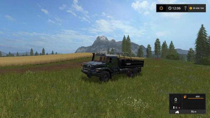 FS17 – Zetros 3643 Black V3