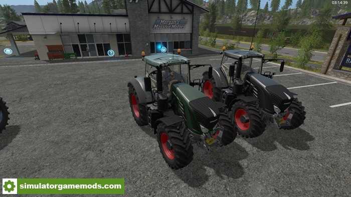 FS17 – Fendt 900 Green & Black Tractor V1.0