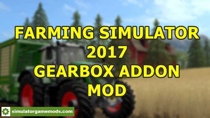 FS17 – Gearbox Addon Mod