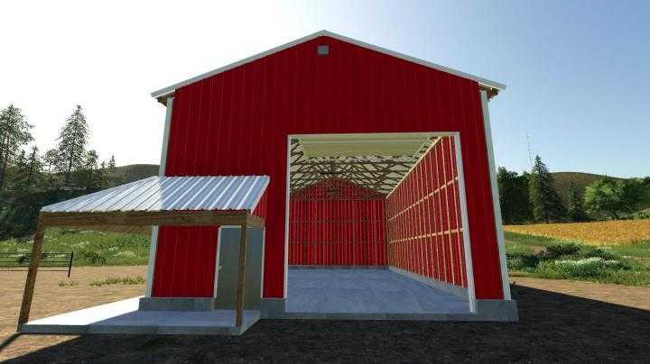 FS19 – 30 X 60 Work Shop Shed V1