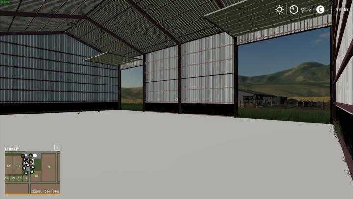 60 X 100 Red Iron Building V1.0 FS19