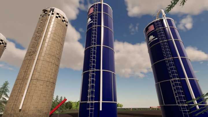 80 Stave Silo V1.0 FS19