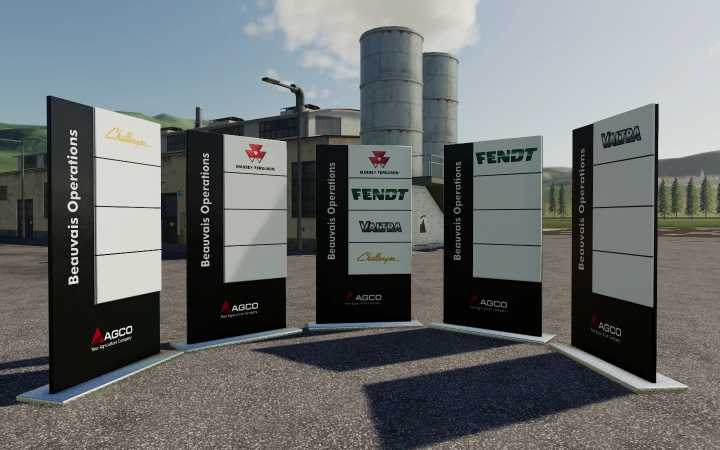 Agco Dealer Sign V1.1 FS19