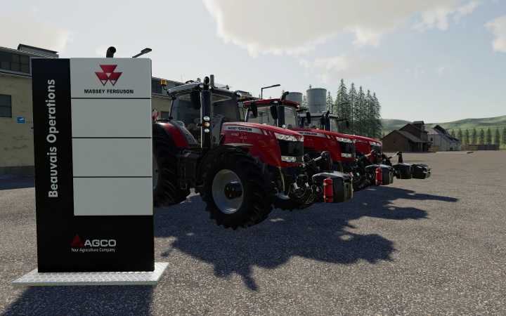 Agco Dealer Sign V1.1 FS19