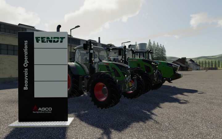 Agco Dealer Sign V1.1 FS19