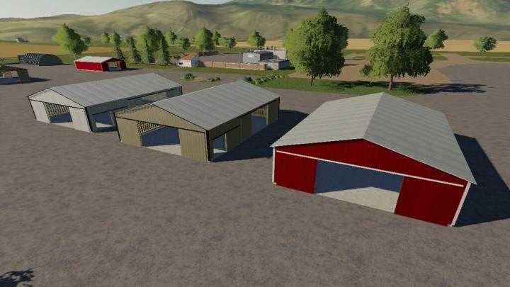 American Style Placeable Shed Pack V1.0 FS19