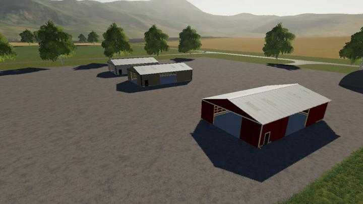 American Style Placeable Shed Pack V1.0 FS19