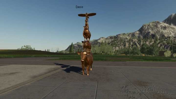 Animal Statue V1.1 FS19