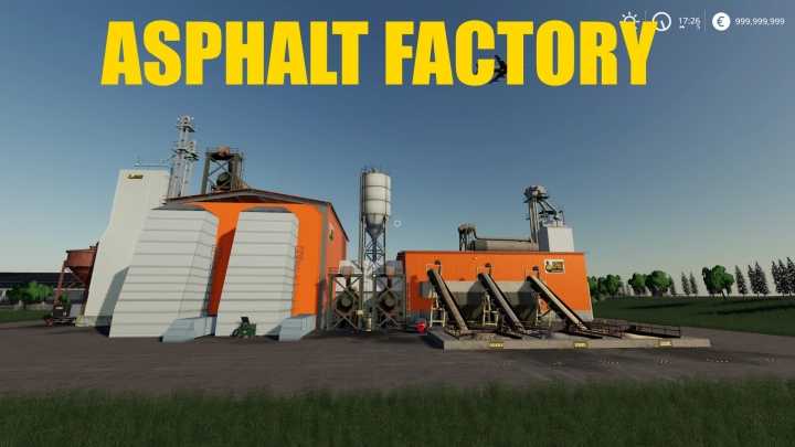 Asphalt Factory V1.0 FS19