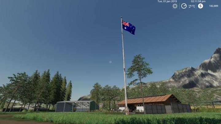 FS19 – Australian Flag V1