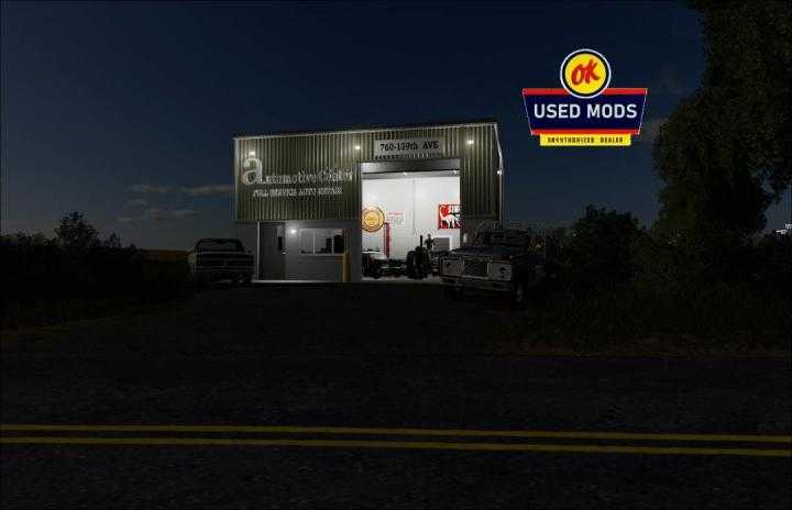 FS19 – Automotive Center – Local Garage With Workshop V1