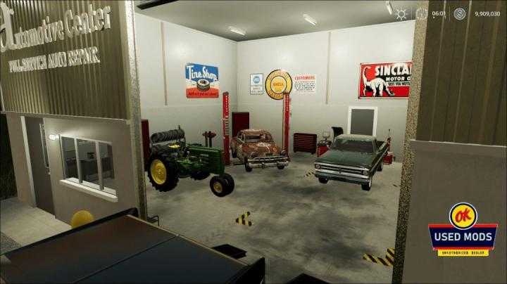 FS19 – Automotive Center – Local Garage With Workshop V1