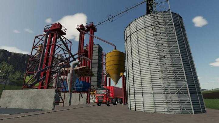 FS19 – Babolna B-1-15 Grain Silo V1