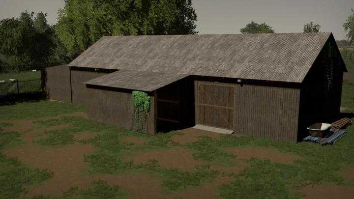FS19 – Barn With A Workshop V1