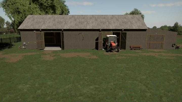 FS19 – Barn With A Workshop V1