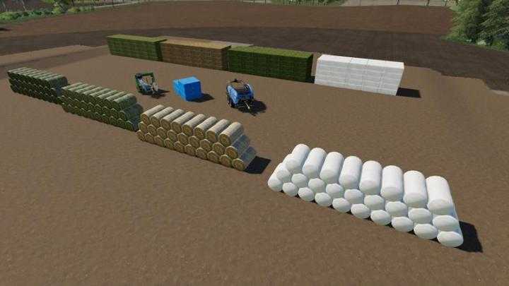 FS19 – Bdm Bale Storage V1