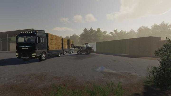 FS19 – Bdm Bale Storage V1