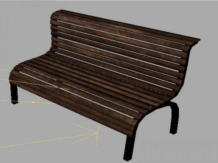 FS19 – Bench Prefab V1